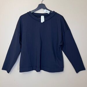 Ischiko Crew Long Sleeve Pullover Shirt - Women's Size 0 / US 4-6 - Gray